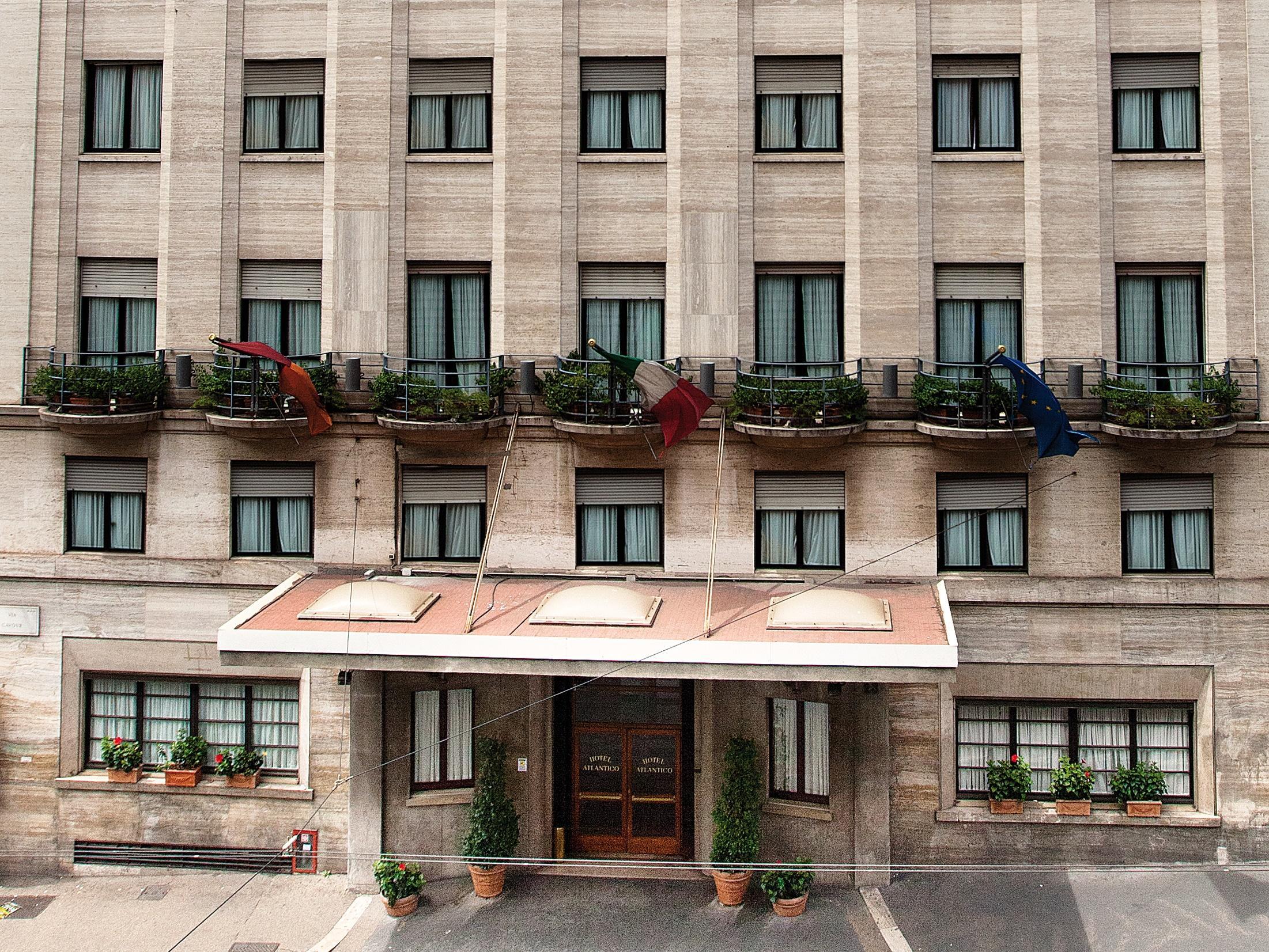 Bettoja Hotel Atlantico Roma Esterno foto